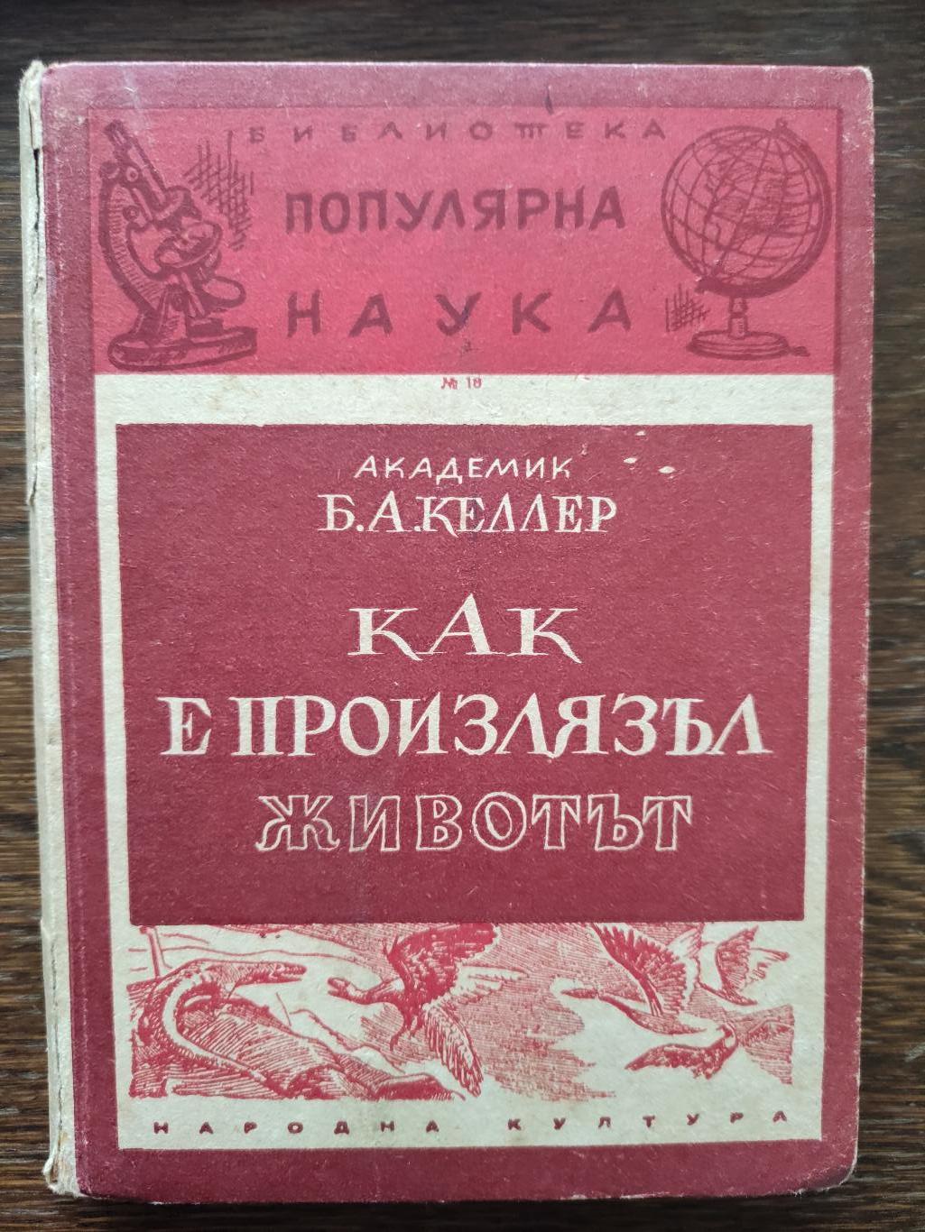 Как е произлязъл животът, Б. А. Келлер