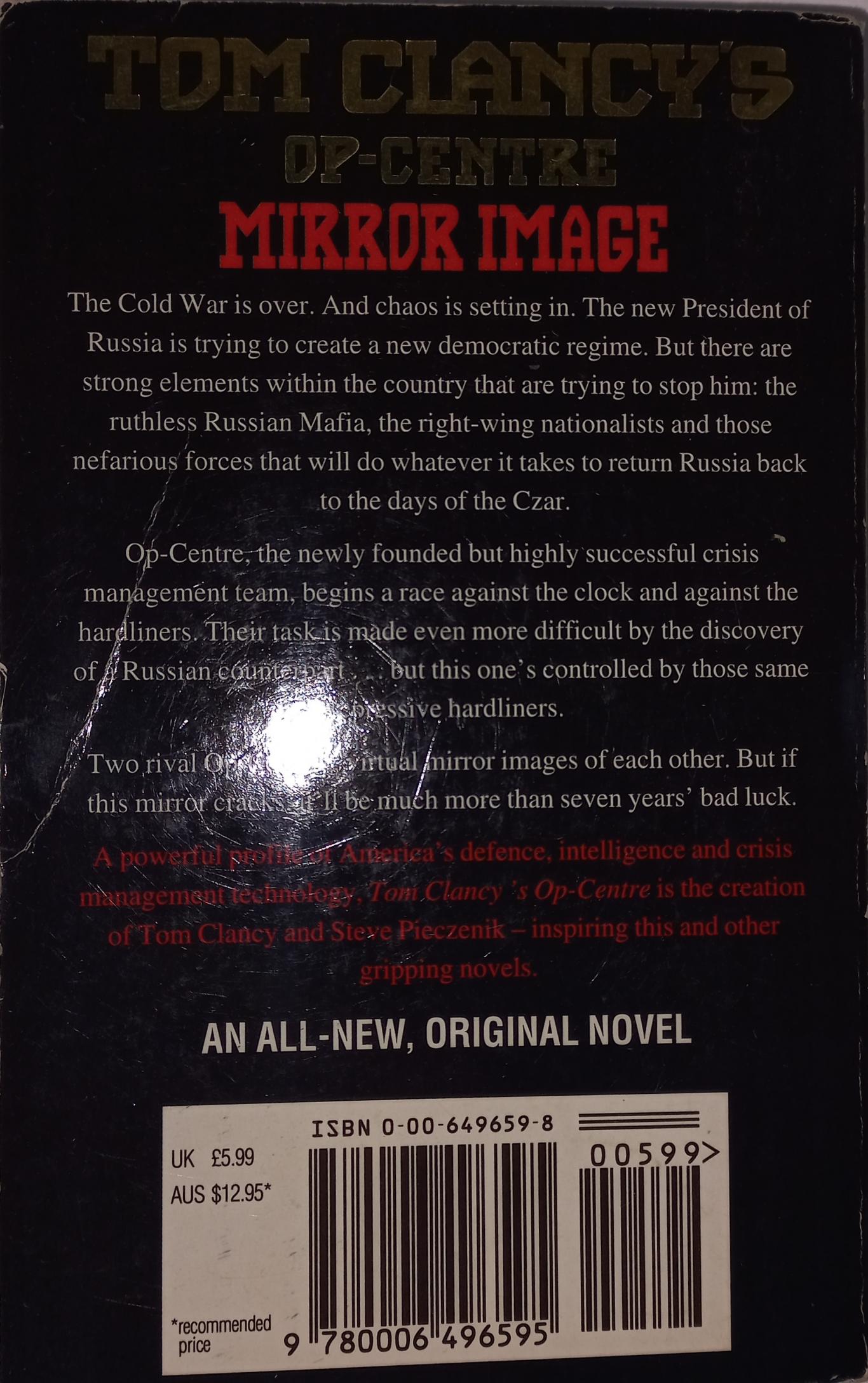 Mirror image, Tom Clancy, Steve Pieczenik